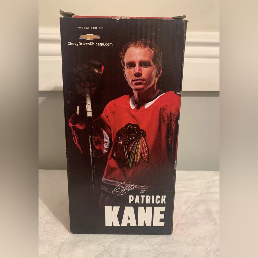 Patrick Kane Bobblehead Chicago Blackhawks Chevy drives